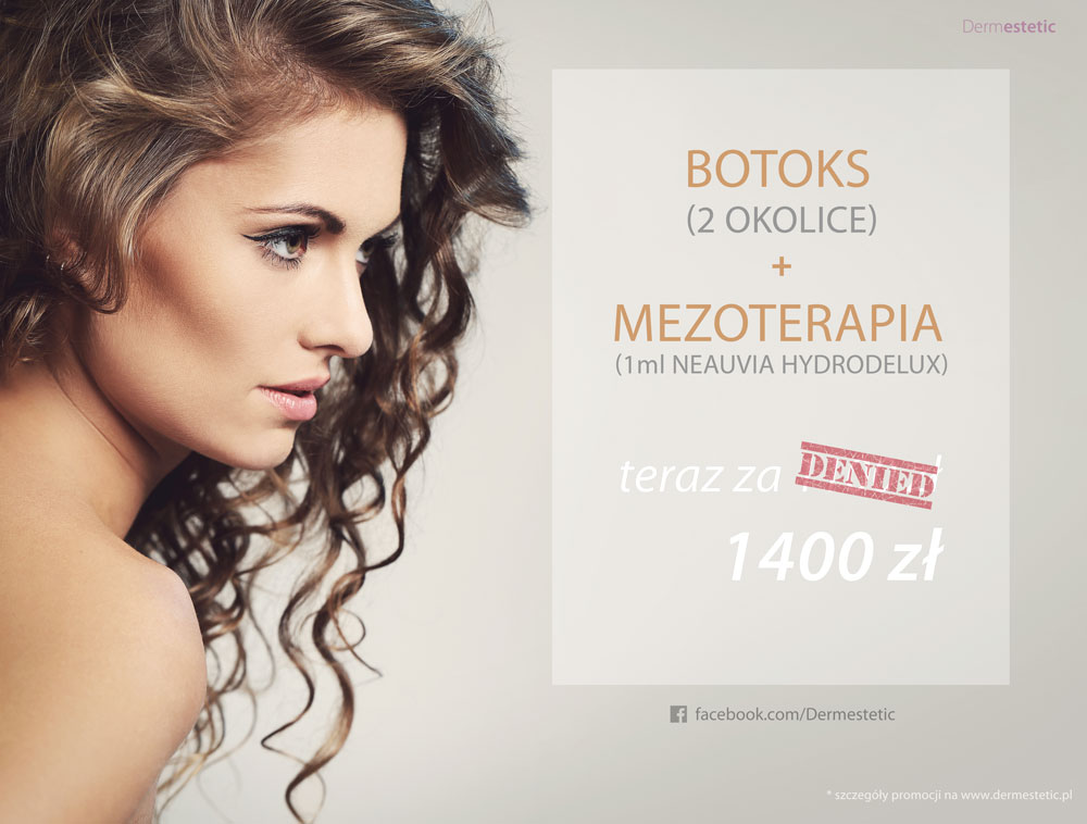 promocja botoks i mezoterapia Szczecin
